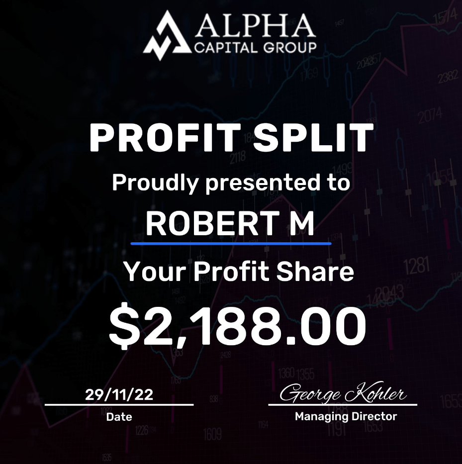 Alpha Capital Group Payment proof 