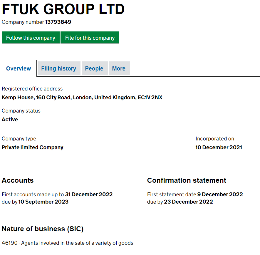FTUK Who are FTUK?