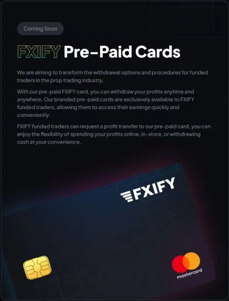 FXIFY FXIFY Pre-Paid Cards 
