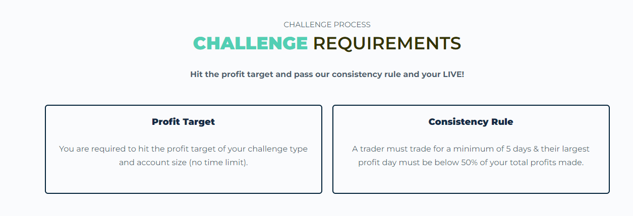 CHALLENGE REQUIREMENTS