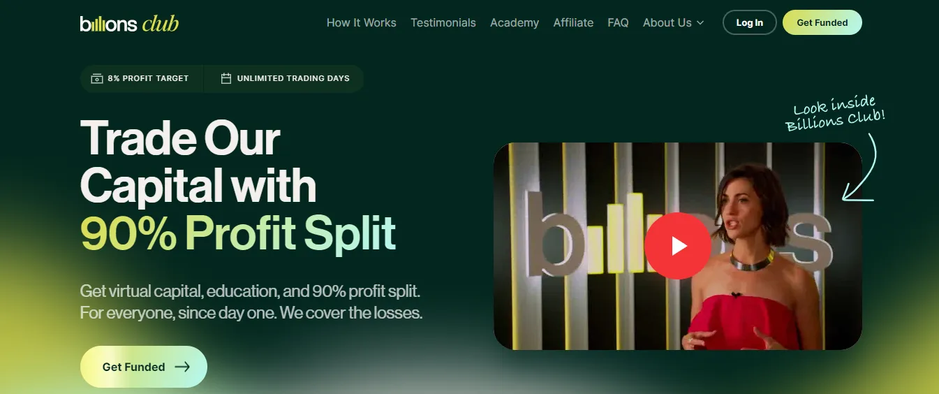 Billions Club Billions Club Review – Overview