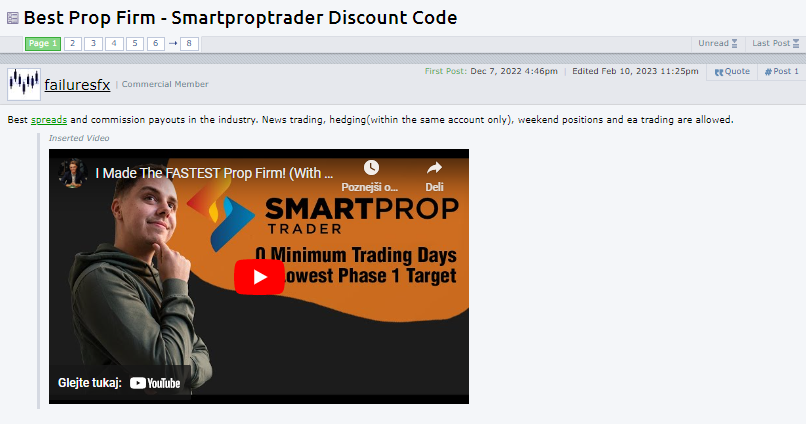Smart Prop Trader Education & Support for traders 