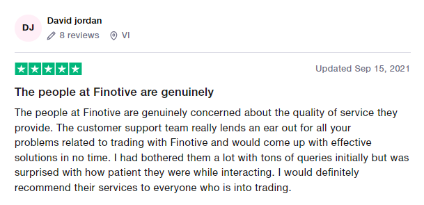 Finotive Funding Trader’s Comments about Finotive Funding 