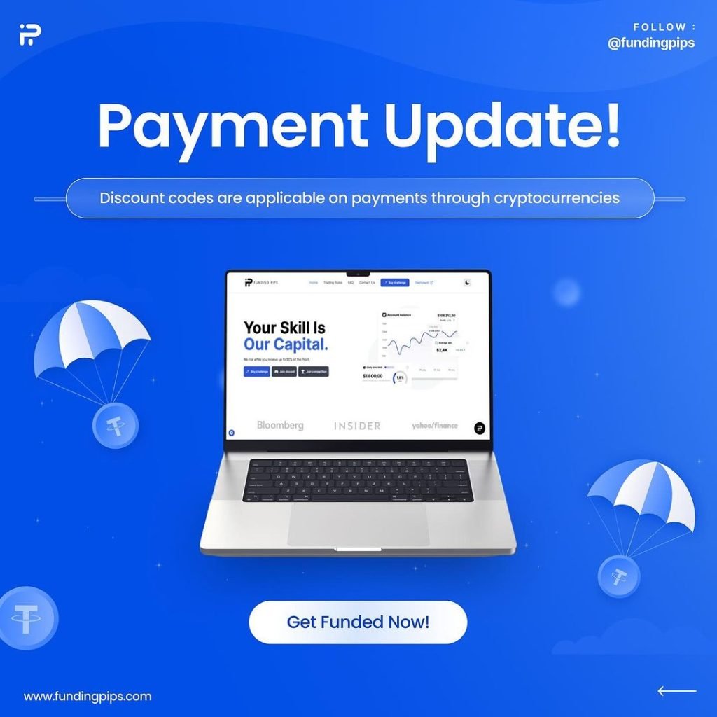 Funding Pips Cryptocurrency Payments Update! 1 Funding Pips Cryptocurrency Payments Update!
