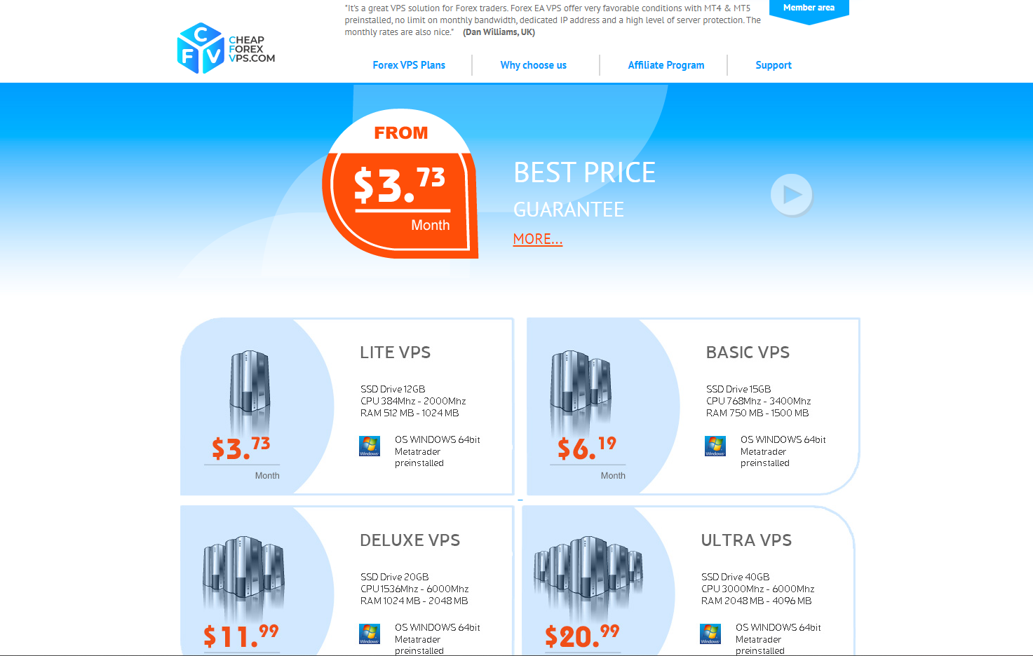 Cheap Forex VPS Review 1 VPS Review: Cheap Forex VPS