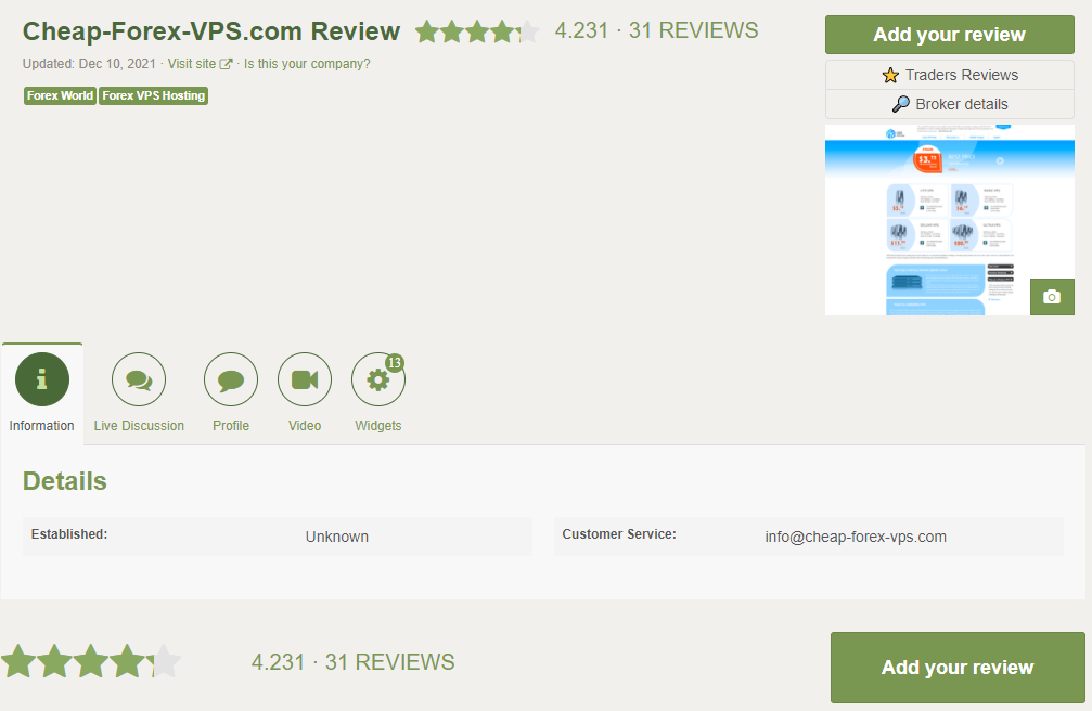 Cheap Forex VPS Review 4 VPS Review: Cheap Forex VPS