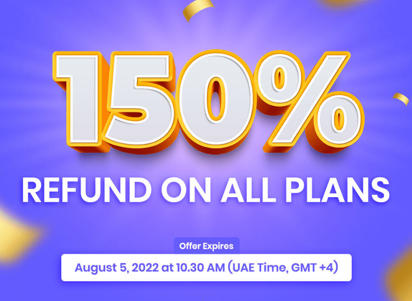 FundedNext Revives the 150% Refund Offer! 1 FundedNext 150% refund is back!