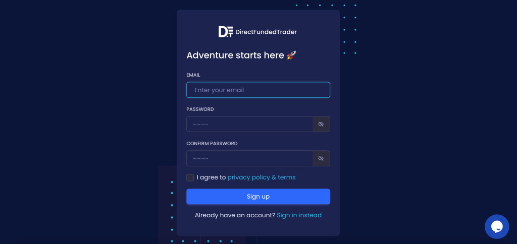 Direct Funded Trader Massive 50% Discount!