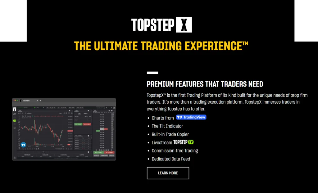 Introducing TopStepX™: TopStep's Exclusive Trading Platform 1 TopStep Will Launch TopStepX Platform Soon