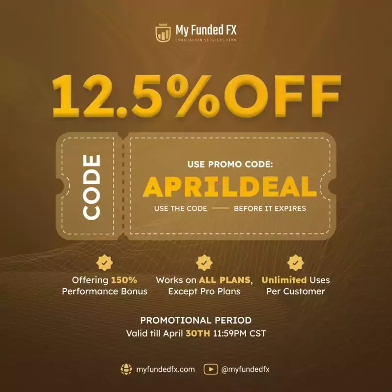 MyFundedFX Welcomes TradingView on DXTrade: Elevate Your Trading Experience 2 MyFundedFX TradingView Integration and April Promotion