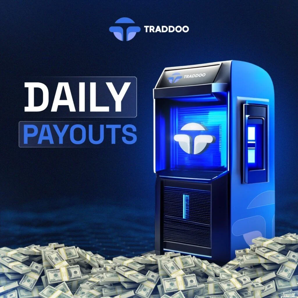 Traddoo Daily Payouts for All Accounts
