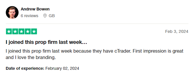 Trustpilot Feedback 