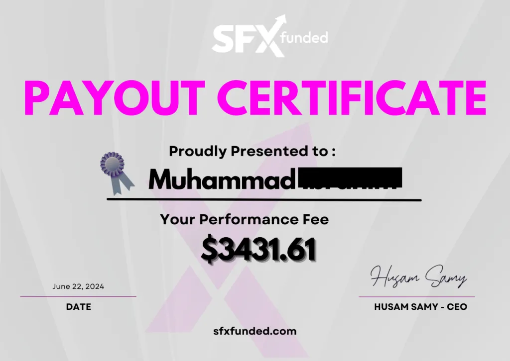 SFX Funded 21 Payment Proof