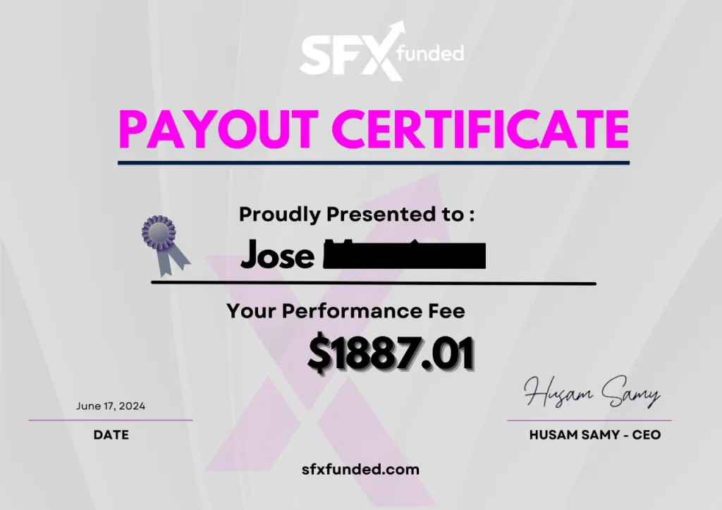 SFX Funded 22 Payment Proof