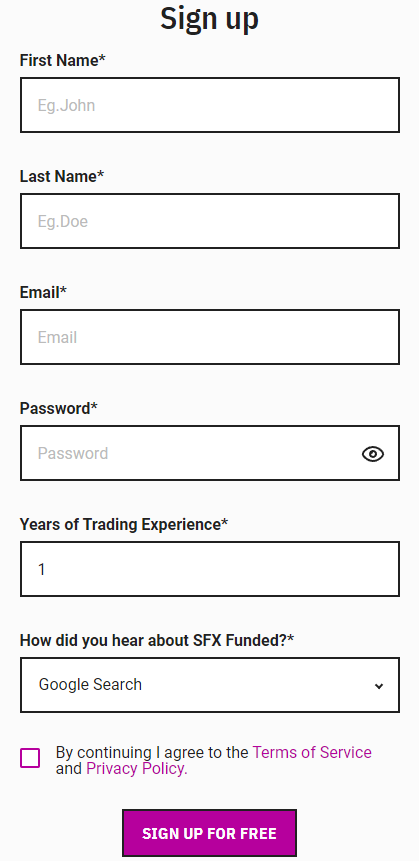 Account Opening Process 