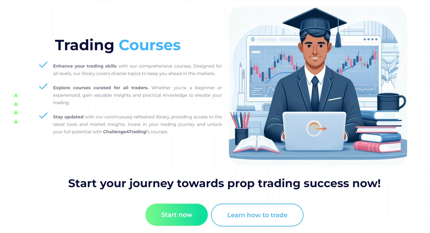 Does Challenge4Trading Offer Advanced Trading Courses for Experienced Traders?