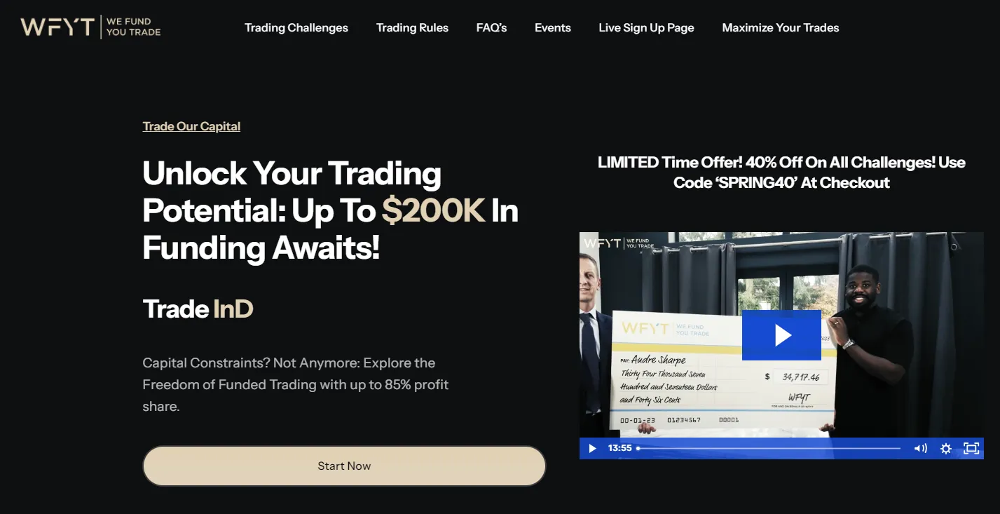 We Fund You Trade Review: Is $200K in Funding Worth It?