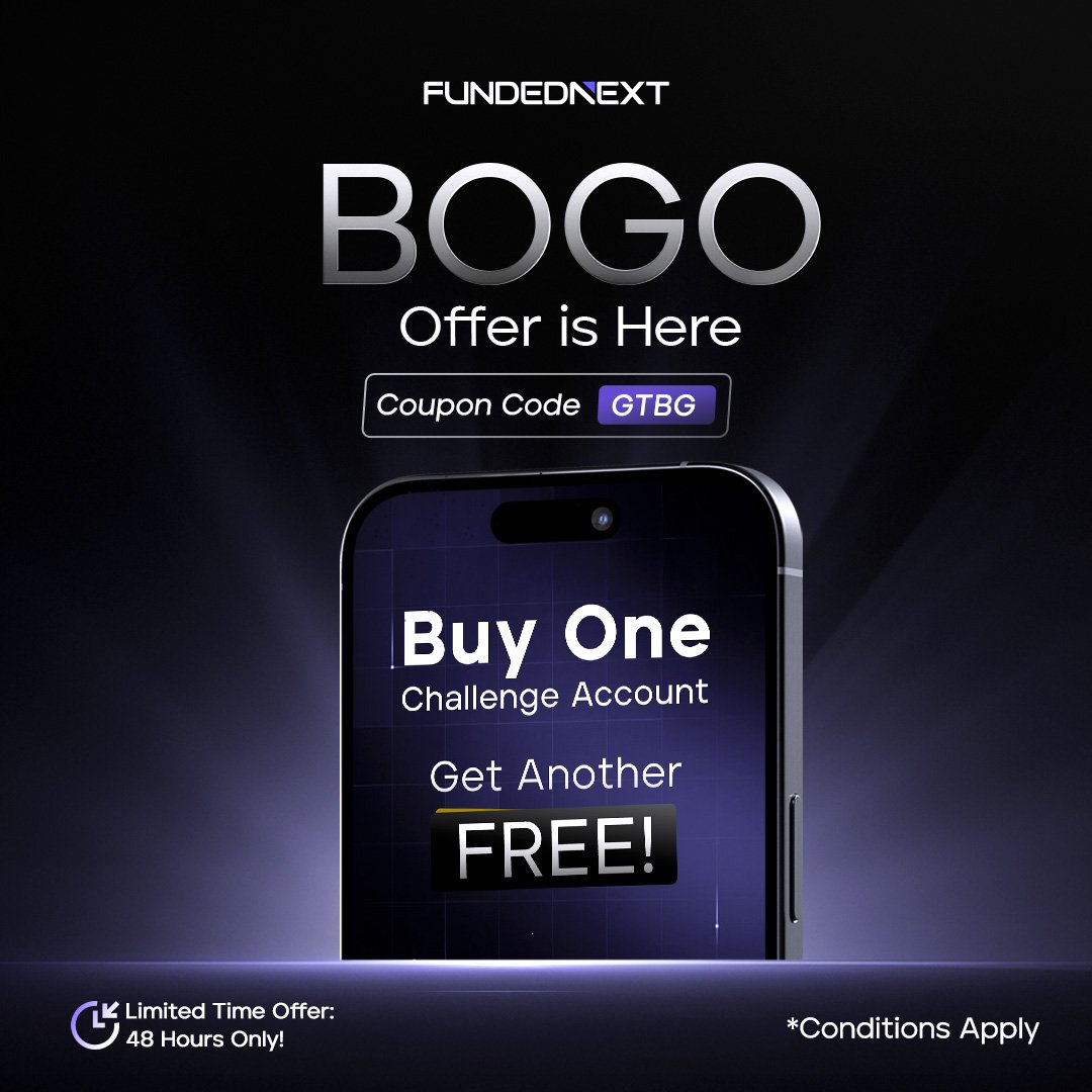Story 🔥 BOGO Offer: Buy One FundedNext Challenge, Get Another FREE!