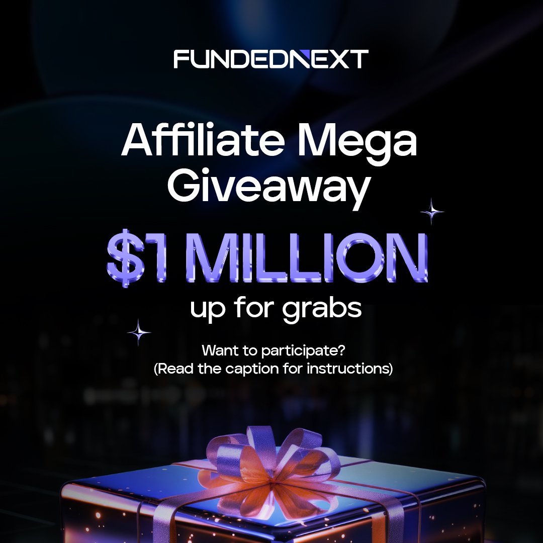 giveaway Win a Free $5,000 FundedNext Stellar Challenge Account – $1 Million Mega Giveaway!